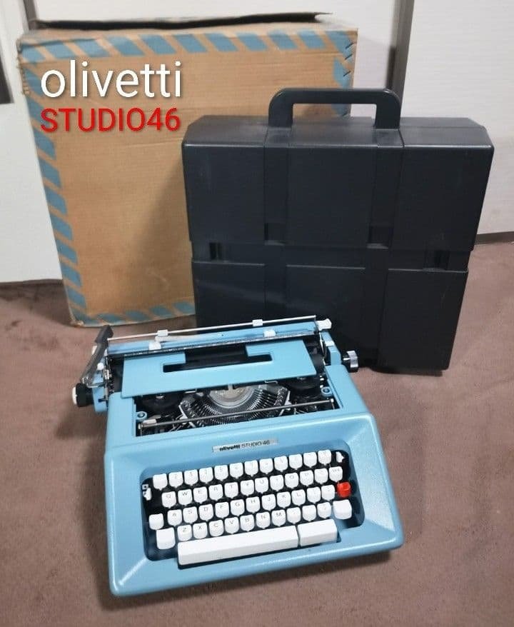 ★極美品 Olivetti STUDIO46 カタカナ タイプライター 超希少品
