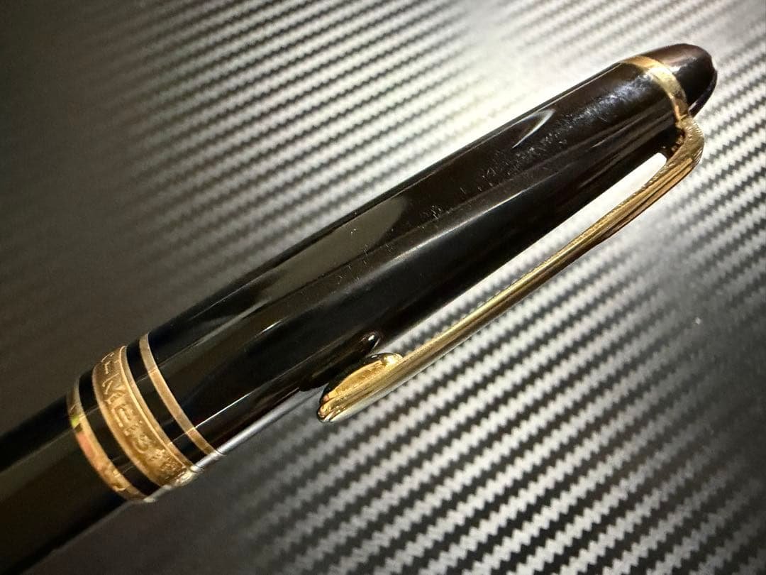 モンブラン マイスターシュテュック 144 万年筆 全金 F 細字